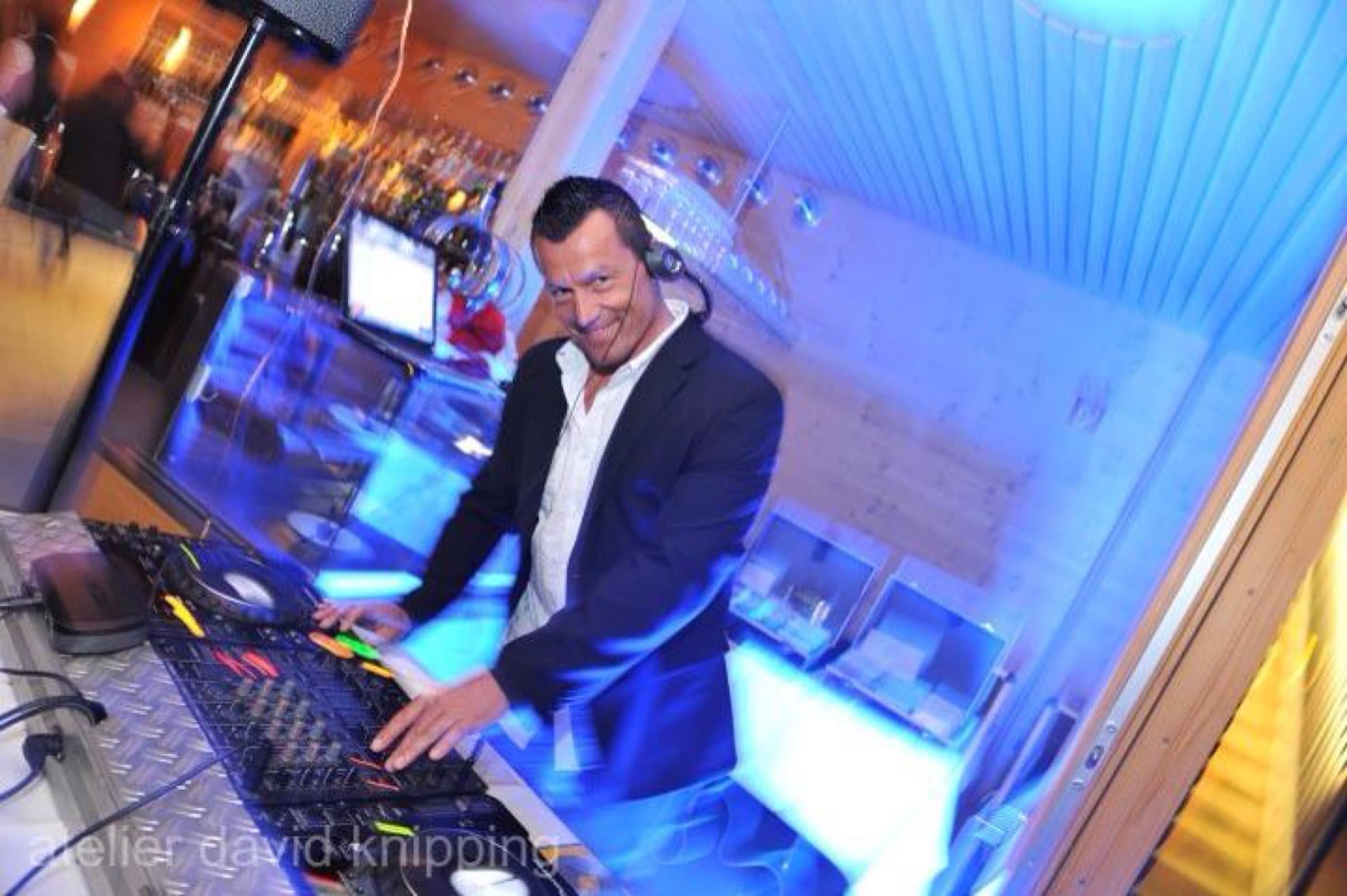 DJ Micha am Mischpult